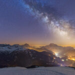 La Via Lattea sopra il monte Civetta - Dolomiti- Marco Tasser