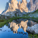 Specchio d 'acqua tra le Dolomiti - Ivan Cagnati