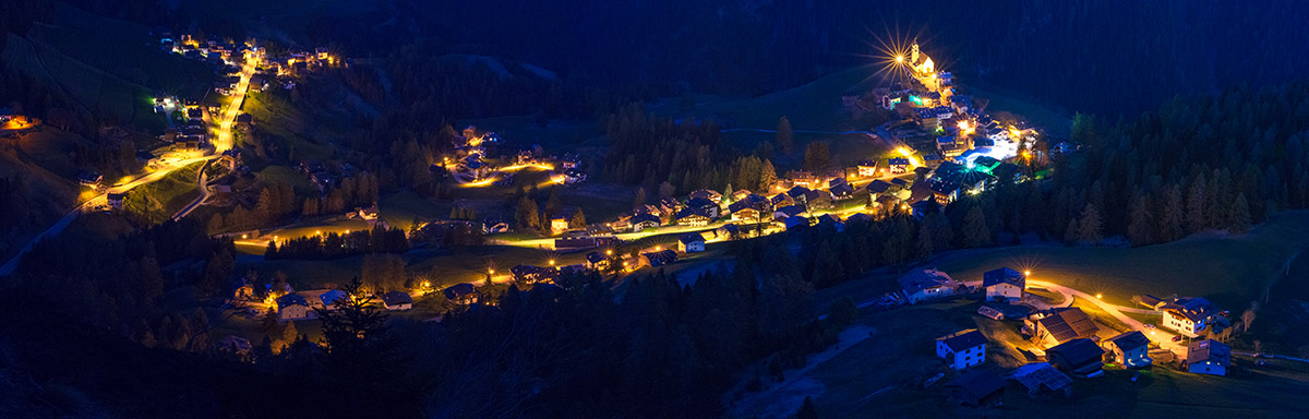 Una sera d'inverno a Colle Santa Lucia - Marco Tasser