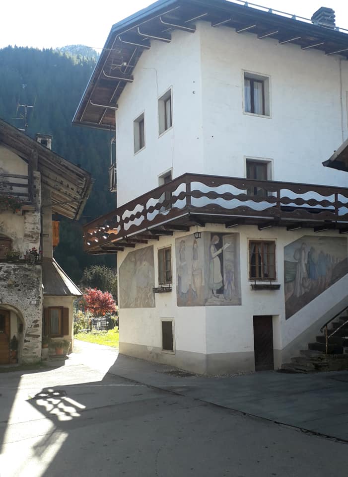 La casa di Giuliano De Rocco a Canale d'Agordo