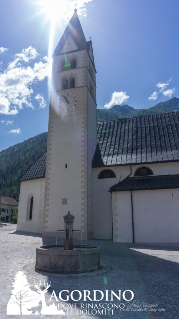 Campanile della Chiesa di La Valle Agordina