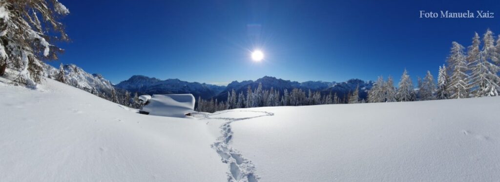 Due passi sulla Neve a Baita Colmont