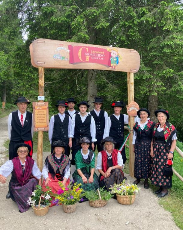 Inaugurazione del percorso - Il Sogno di Gioacchino Seggiolaio a Forcella Aurine - Gosaldo