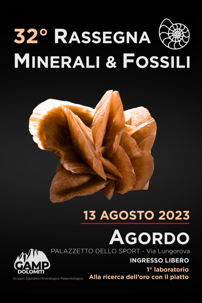 2023 - Agordo - 32° Rassegna minerali e fossili